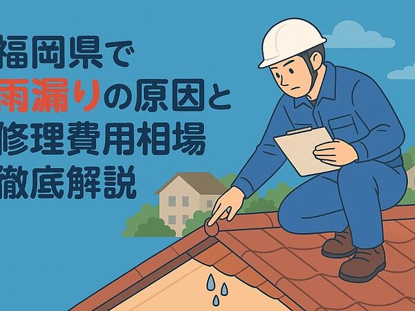 福岡県で雨漏りの原因と修理費用相場徹底解説｜業者選びと最新調査技術のポイントの画像