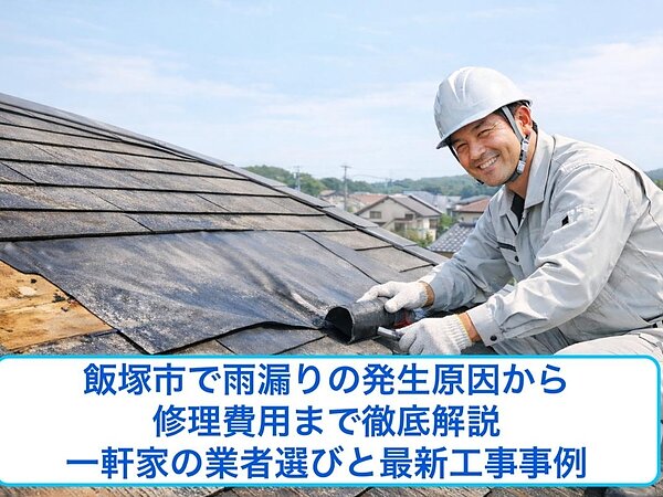 飯塚市で雨漏りの発生原因から修理費用まで徹底解説｜一軒家の業者選びと最新工事事例の画像